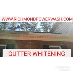 Richmond_Power_Wash_gutter_whitening mechanicsville va